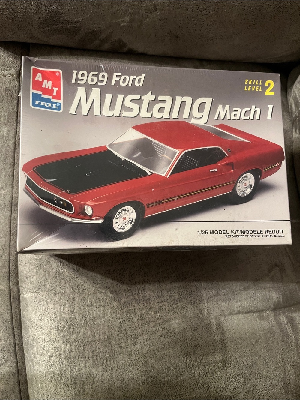 NIP AMT ERTL 1969 Ford Mustang Mach 1 Model Kit